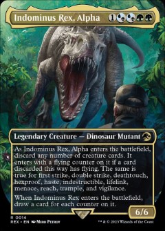 Indominus Rex, Alpha Jurassic World Collection Bordless